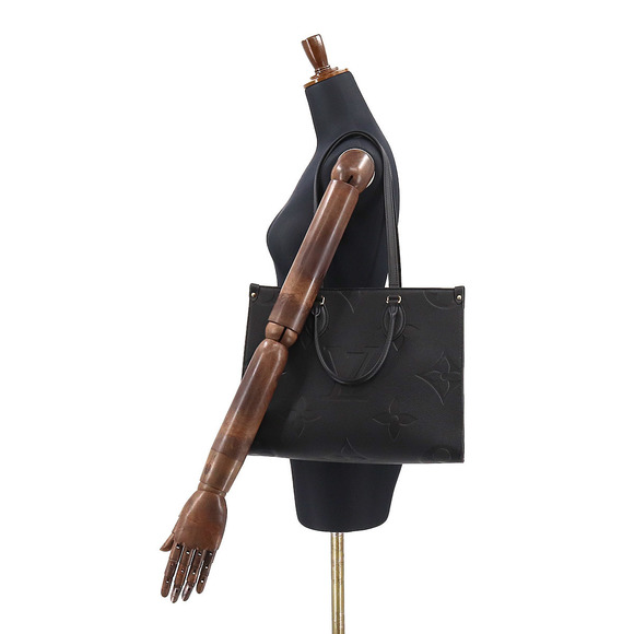 Louis Vuitton Monogram Emplant Onthego MM Shoulder Bag Noir - Picture 8 of 8